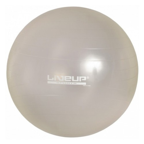Фітбол LiveUp Anti-Burst Ball насос у комплекті 75 см Gray (LS3222-75g) фото №1