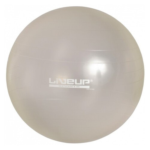 М'яч для фітнесу LiveUp Anti-Burst 75 см Gray (LS3222-75g) фото №1