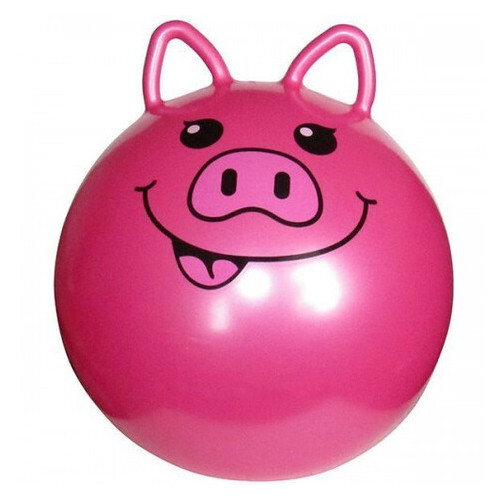 М'яч для фітнесу Metr Рожева свинка (MS 0936-6) фото №1