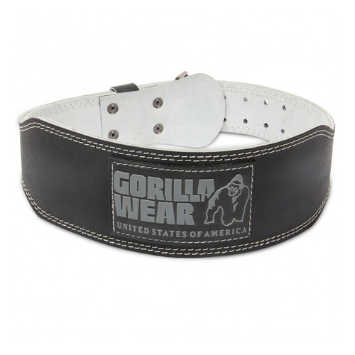 Пояс для тяжелой атлетики Gorilla Wear 4 Inch Padded Leather Lifting Belt L/XL (4384303542) фото №2