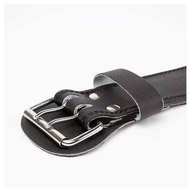 Пояс Gorilla Wear Padded Leather Belt S/M Чорно-червоний (34369004) фото №5