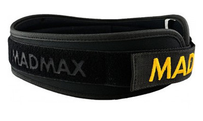 Пояс для важкої атлетики Mad Max MFB 313р. М (чорний) (7108) фото №2