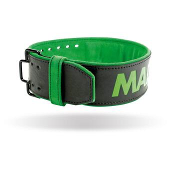 Пояс для важкої атлетики MadMax MFB 302 M Black/Green фото №1