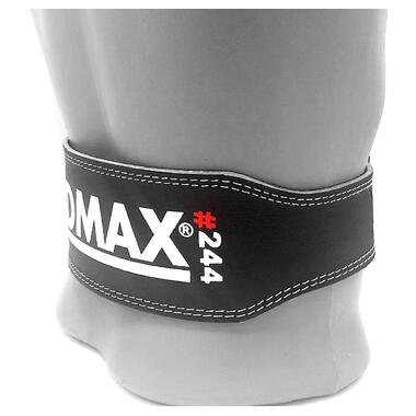 Пояс для важкої атлетики MadMax MFB-244 Sandwich шкіряний Black XL фото №10