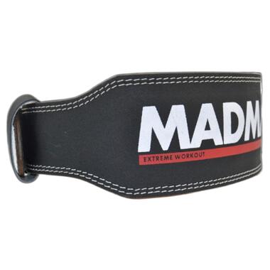 Пояс для важкої атлетики MadMax MFB-245 Full leather шкіряний Black XXL фото №3
