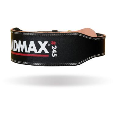 Пояс для важкої атлетики MadMax MFB-245 Full leather шкіряний Black XXL фото №1