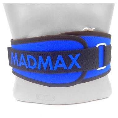 Пояс для важкої атлетики MadMax MFB-421 Simply the Best неопреновий Blue S фото №9