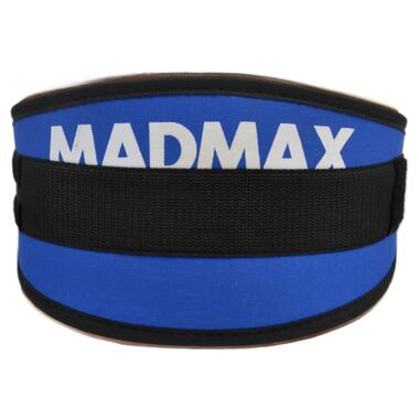 Пояс для важкої атлетики MadMax MFB-421 Simply the Best неопреновий Blue S фото №2