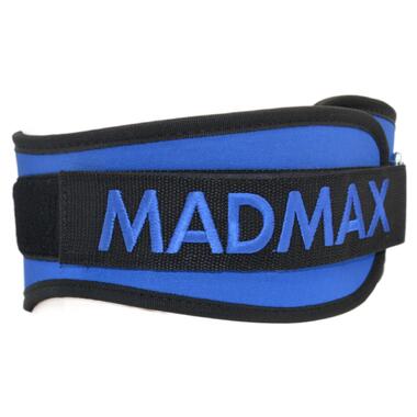 Пояс для важкої атлетики MadMax MFB-421 Simply the Best неопреновий Blue S фото №7