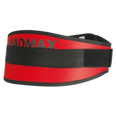 Пояс для важкої атлетики MadMax MFB-421 Simply the Best неопреновий Red S фото №1
