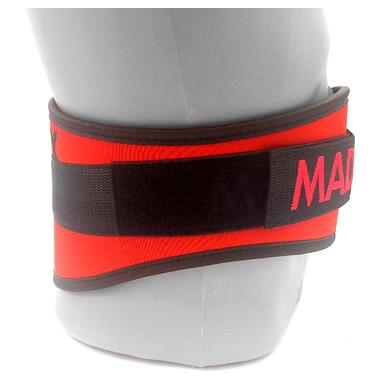 Пояс для важкої атлетики MadMax MFB-421 Simply the Best неопреновий Red S фото №6