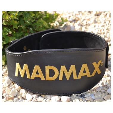 Пояс для важкої атлетики MadMax MFB-999 Restless & Wild Black S фото №2