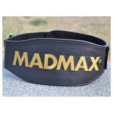 Пояс для важкої атлетики MadMax MFB-999 Restless & Wild Black S фото №5
