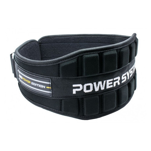 Пояс неопреновый для тяжелой атлетики Power System Neo Power PS-3230 Black/Yellow S фото №1