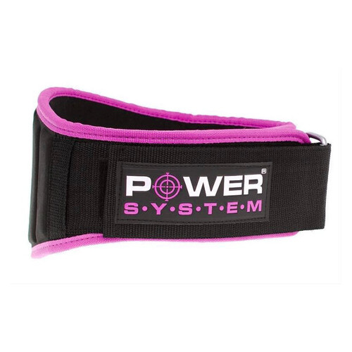 Пояс для важкої атлетики Power System PS-3210 Woman's Power S Pink фото №4