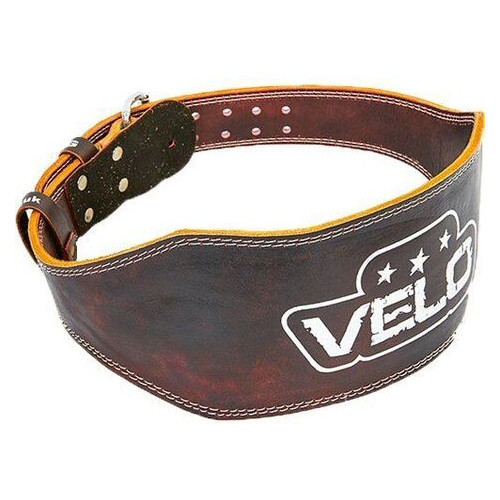 Пояс атлетический Velo VL-6627 L Черно-коричневый (34241014) фото №1