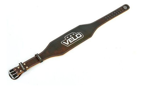 Пояс атлетический Velo VL-6627 L Черно-коричневый (34241014) фото №4