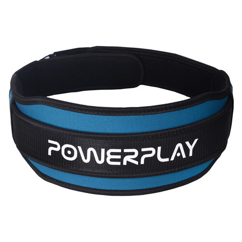 Пояс для тяжелой атлетики PowerPlay 5545 Сине-Черный (Неопрен) L (PP_5545_L_Blue) фото №2