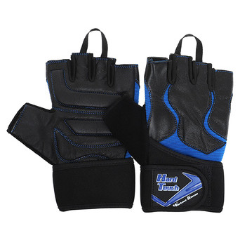 Рукавички для фітнесу Hard Touch FG-9532 M Чорно-синій (07452015) фото №6