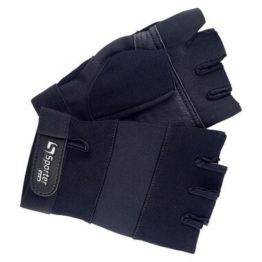 Перчатки для фітнесу Sporter Weightlifting Gloves Black XL size фото №1
