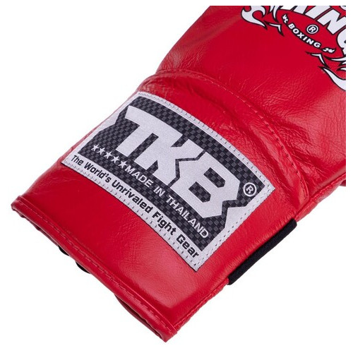 Снарядні рукавички шкіряні Top King Boxing Pro TKBMP-CT L Червоний (37551059) фото №2