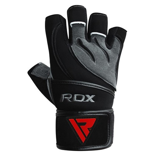 Рукавички для важкої атлетики RDX Pro Lift Black р. S (GGLB) фото №2