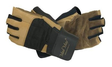 Рукавички для важкої атлетики Mad Max Professional MFG 269 грн. L (коричневі) (7087) фото №2