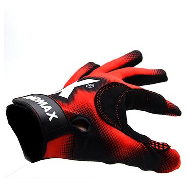 Рукавички для фітнесу MadMax MXG-101 X Gloves Black/Grey/Red M фото №8