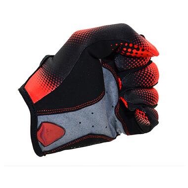 Рукавички для фітнесу MadMax MXG-101 X Gloves Black/Grey/Red M фото №7