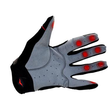 Рукавички для фітнесу MadMax MXG-103 X Gloves Black/Grey XL фото №9