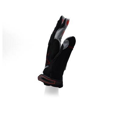 Рукавички для фітнесу MadMax MXG-103 X Gloves Black/Grey XL фото №3
