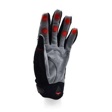 Рукавички для фітнесу MadMax MXG-103 X Gloves Black/Grey XL фото №4