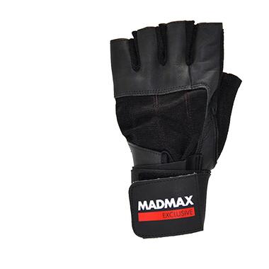 Рукавички для фітнесу MadMax MFG-269 Professional Exclusive Black M фото №2