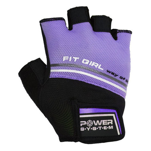Рукавички для фітнесу Power System Fit Girl Evo PS-2920 XS Purple фото №2