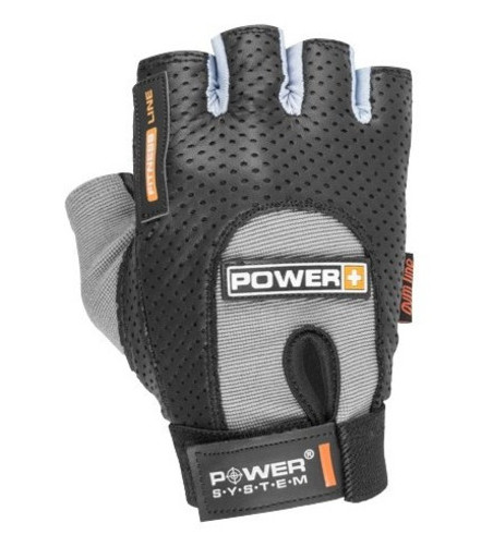 Рукавички для фітнесу та важкої атлетики Power System Power Plus PS-2500 S Black/Grey фото №1
