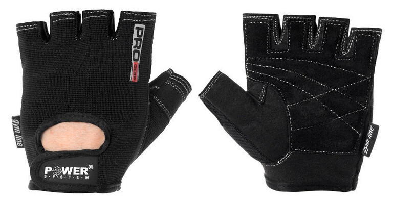 Рукавички для фітнесу та важкої атлетики Power System Pro Grip PS-2250 L Black фото №1