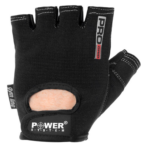 Рукавички для фітнесу та важкої атлетики Power System Pro Grip PS-2250 XS Black фото №1