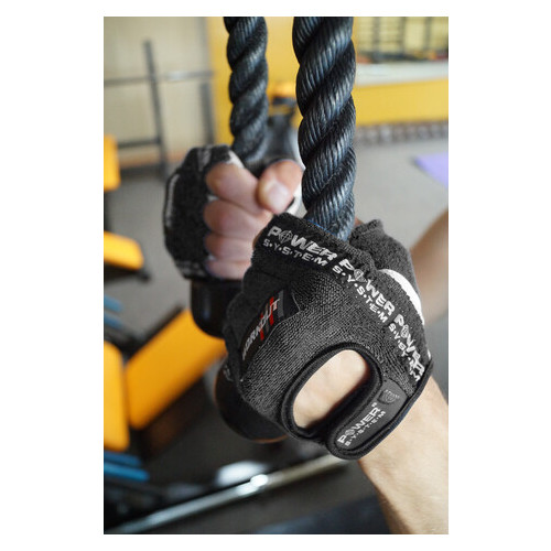 Рукавички для фітнесу та важкої атлетики Power System Workout PS-2200 M Black фото №8