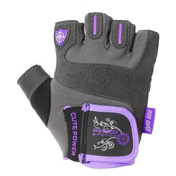Рукавички для фітнесу Power System PS-2560 Cute Power жіночі Purple XS фото №2