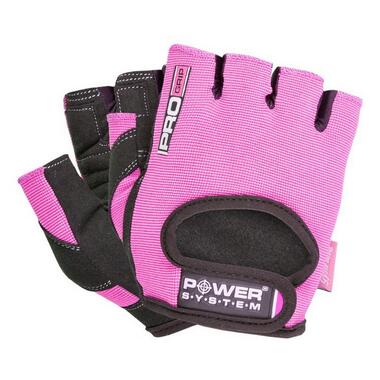 Перчатки для фітнесу Power System Pro Grip Gloves Pink 2250P1 M size фото №1
