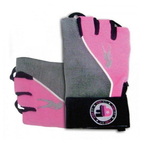 Рукавички спортивні Biotech Lady 2, Grey-pink XL фото №1