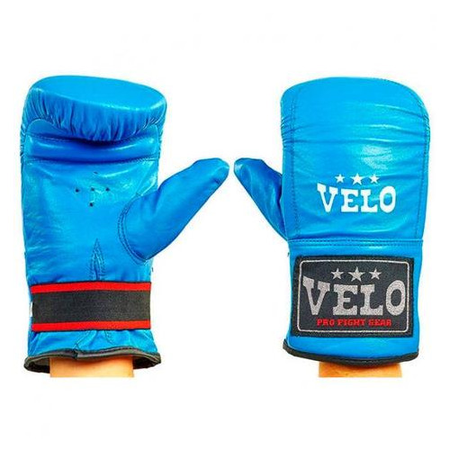 Снарядні рукавички Velo шкіра синие (4005ULIZ-M) фото №1