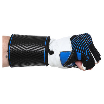 Рукавички для важкої атлетики Maraton Tapout SB168507 XL Чорно-синій (07446046) фото №2