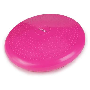 Балансувальна подушка-диск Cornix 33 см (сенсомоторна) масажна XR-0055 Pink фото №4