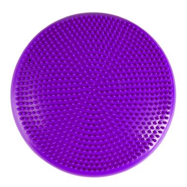 Балансувальна подушка-диск Cornix 33 см (сенсомоторна) масажна XR-0056 Violet фото №1