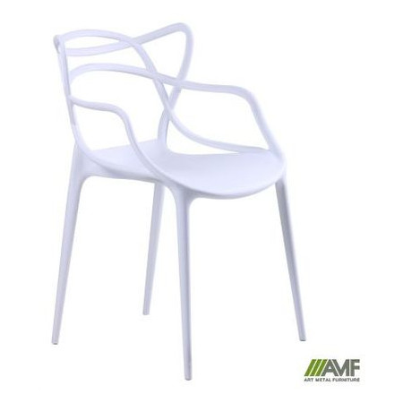 Крісло AMF Viti Plastic White (512008) фото №1