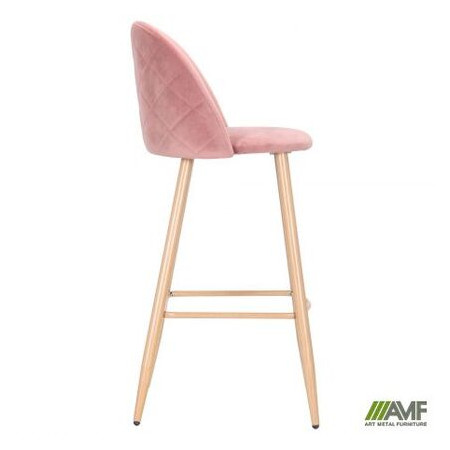 Барний стілець Bellini бук/pink velvet (545884) фото №3