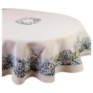 Скатертина овальна 160х180 Рrimavera ТМ Прованс 039156 (4823093469457) фото №1