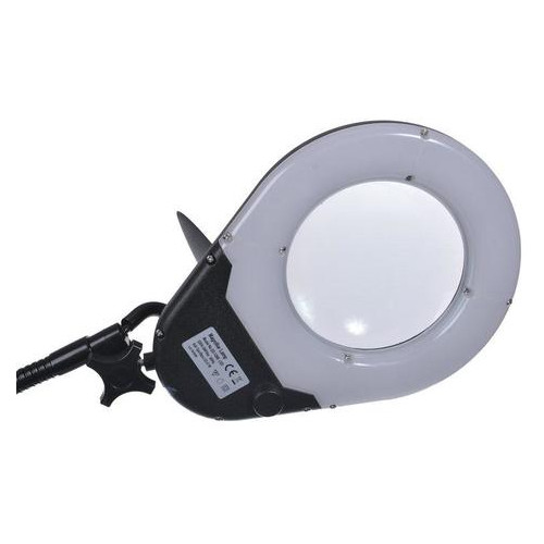Лампа-лупа Zhongdi ZD-129B LED 5D на затискачах фото №2