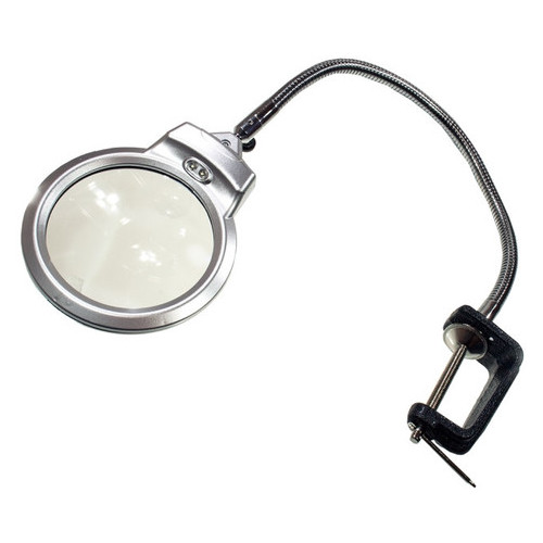 Лампа-лупа Magnifier 15124-З 130 мм 2x фото №1